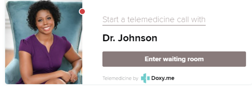 Dr Johnson Telemedicine Badge