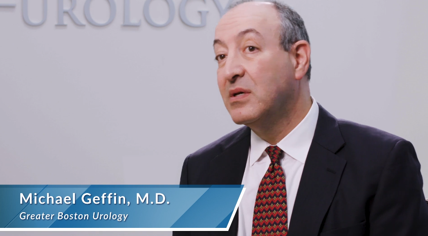 Screenshot of Dr. Michael Geffin from PSA video