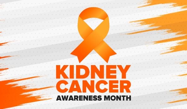 kidney cancer awareness orange ribbon